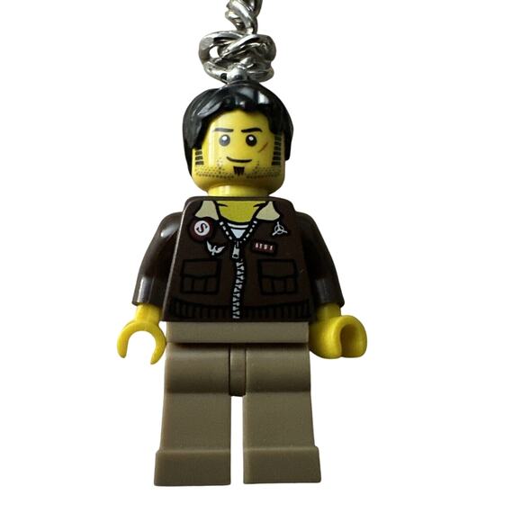 Lego Pharaoah's Quest 853166 Jake Raines Minifigure Keychain - Picture 2 of 3